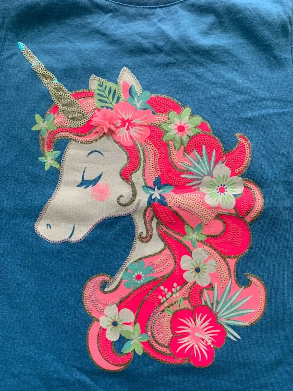 Tommy Bahama Girls L 10-12 Active Dress + Unicorn Tee Tropical Floral Beach Lot